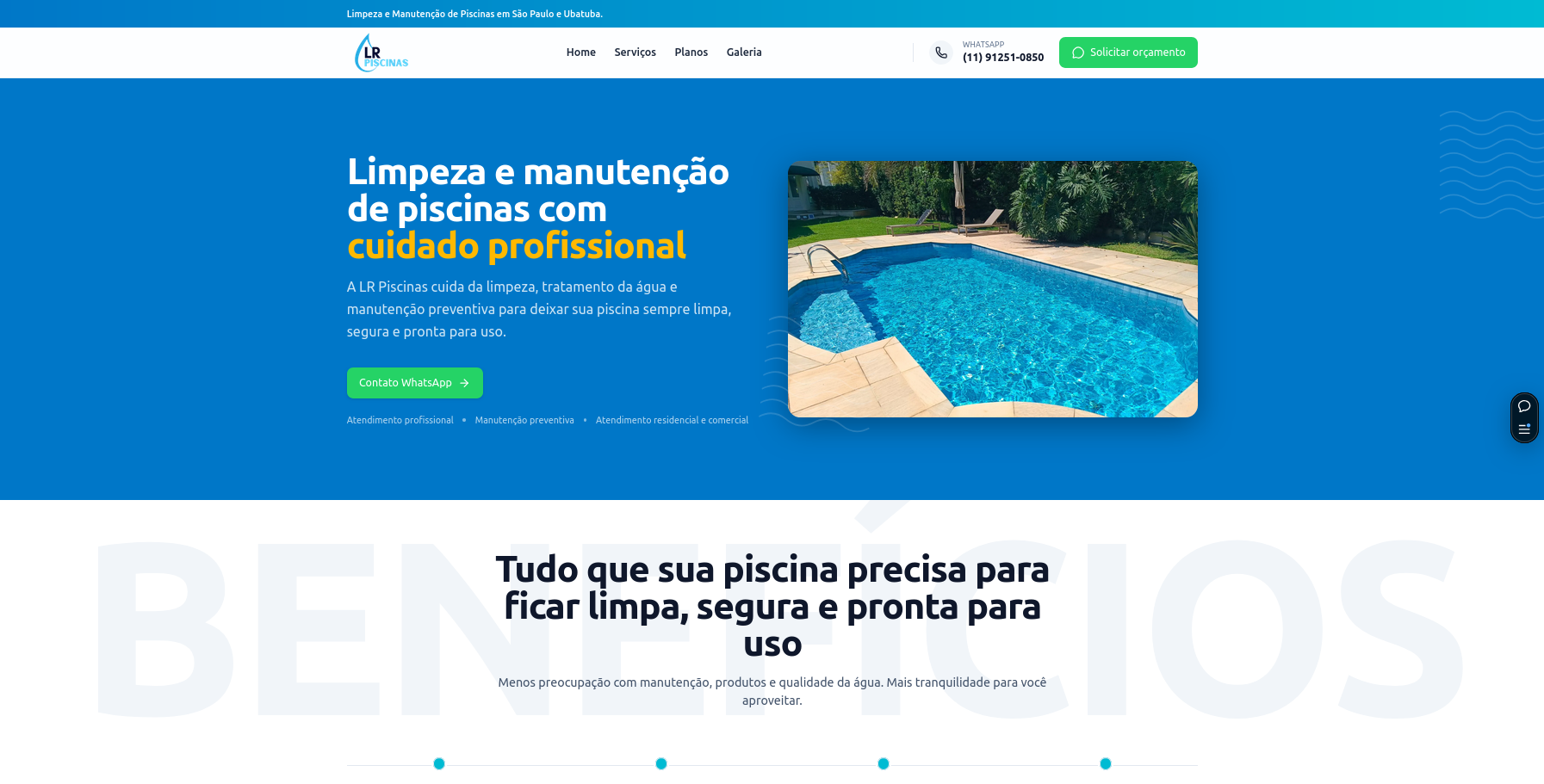 LR Piscinas (Institucional)